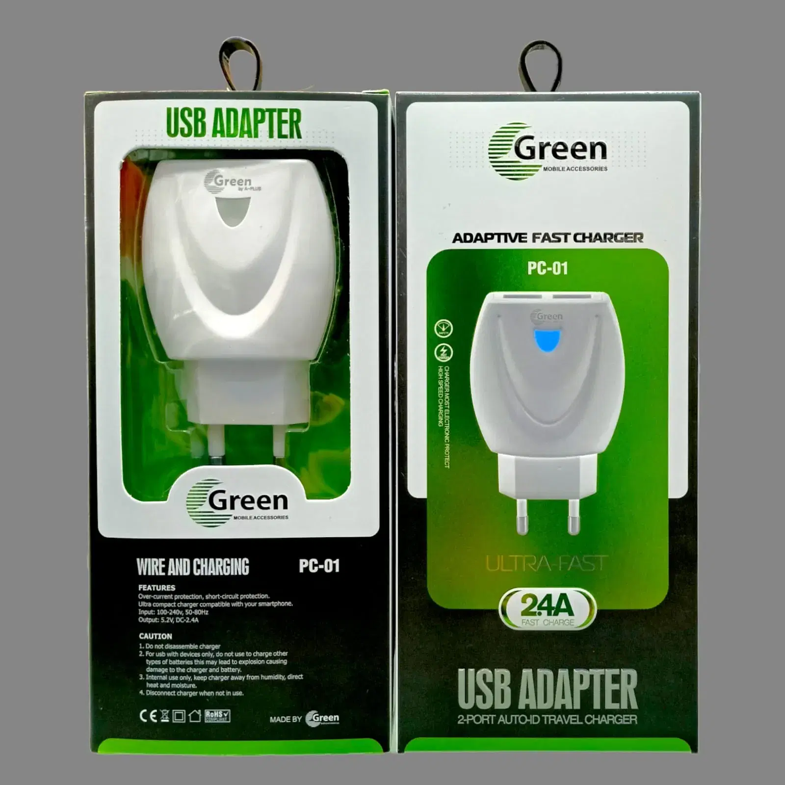 PC 01 Charger GREEN
