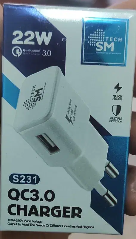 SM Tech S231 QC3.0 Charger 22W Dock Only